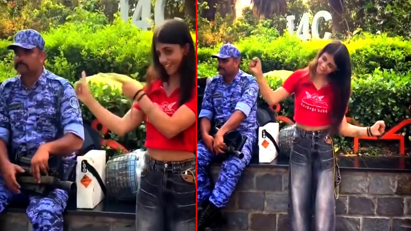 'Didn't Mock Them': Influencer Who Shot Video With Anti-Riot Cops At CJP Protest