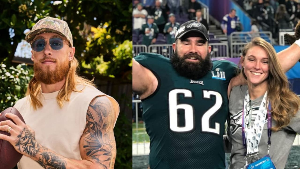 "Your Wife Beats Your A** All The Time": George Kittle Brutally Roasts Jason Kelce With Marriage Joke