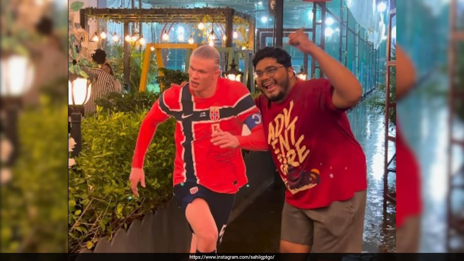 Erling Haaland Responds to Indian Content Creator's Weight-Loss Challenge Video