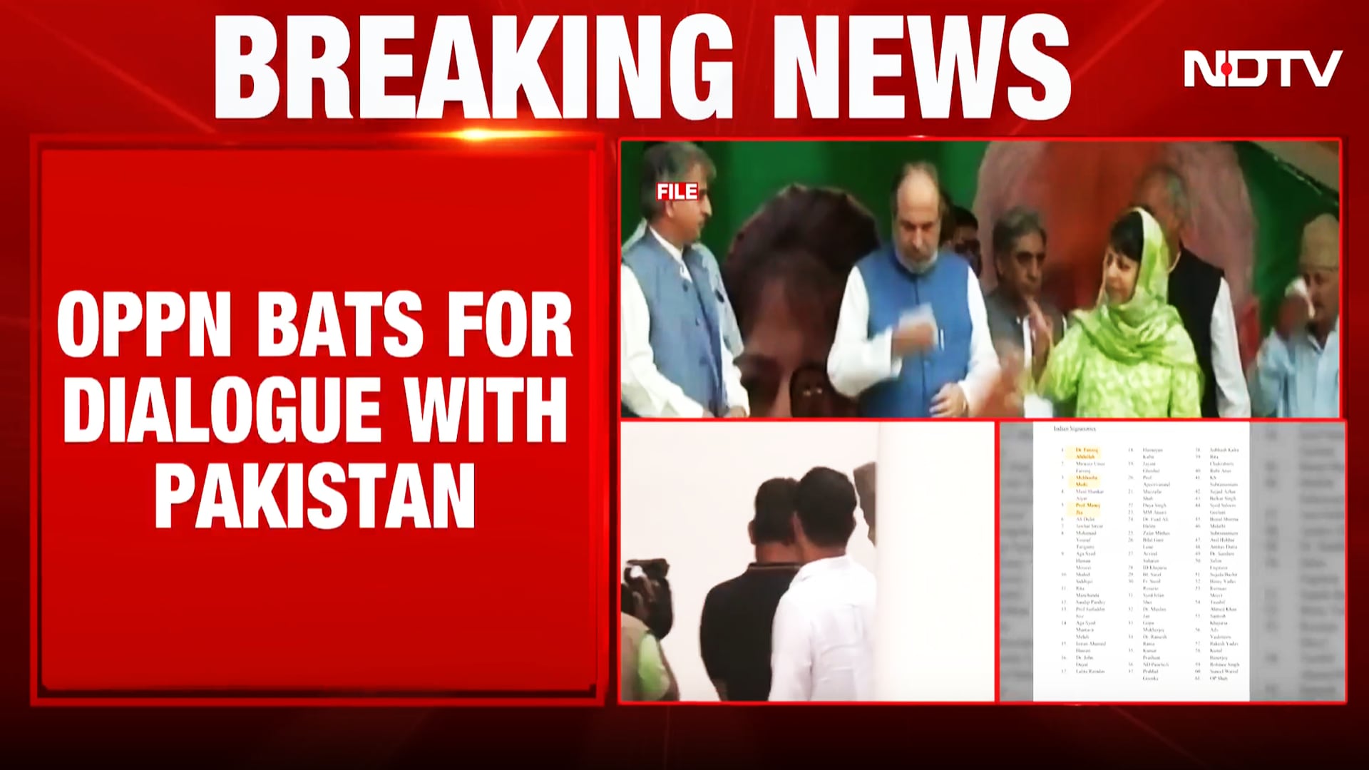 Opposition, Ex-Diplomats Write To PM Modi, Pakistan PM Over India-Pak Relations