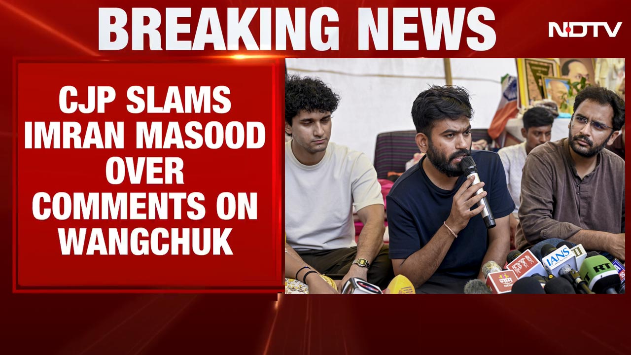 'Don't Question Sonam Wangchuk': CJP Hits Back At Congress MP Imran Masood's Remarks