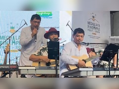 Watch: Meghalaya Chief Minister Conrad Sangma Sings, Plays Guitar At Delhi Festival
