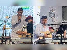 Watch: Meghalaya Chief Minister Conrad Sangma Sings, Plays Guitar At Delhi Festival