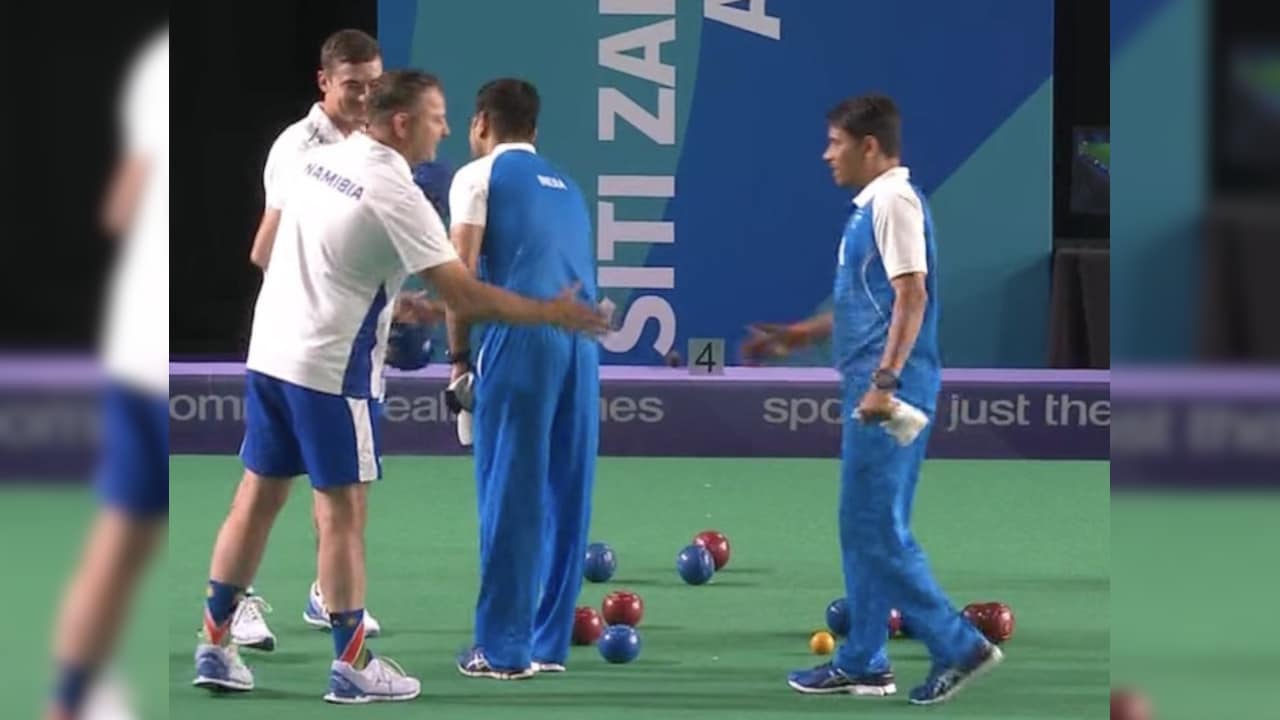 India Beat Namibia To Seal 2nd Straight Win In Mens Pairs Lawn Bowls At CWG