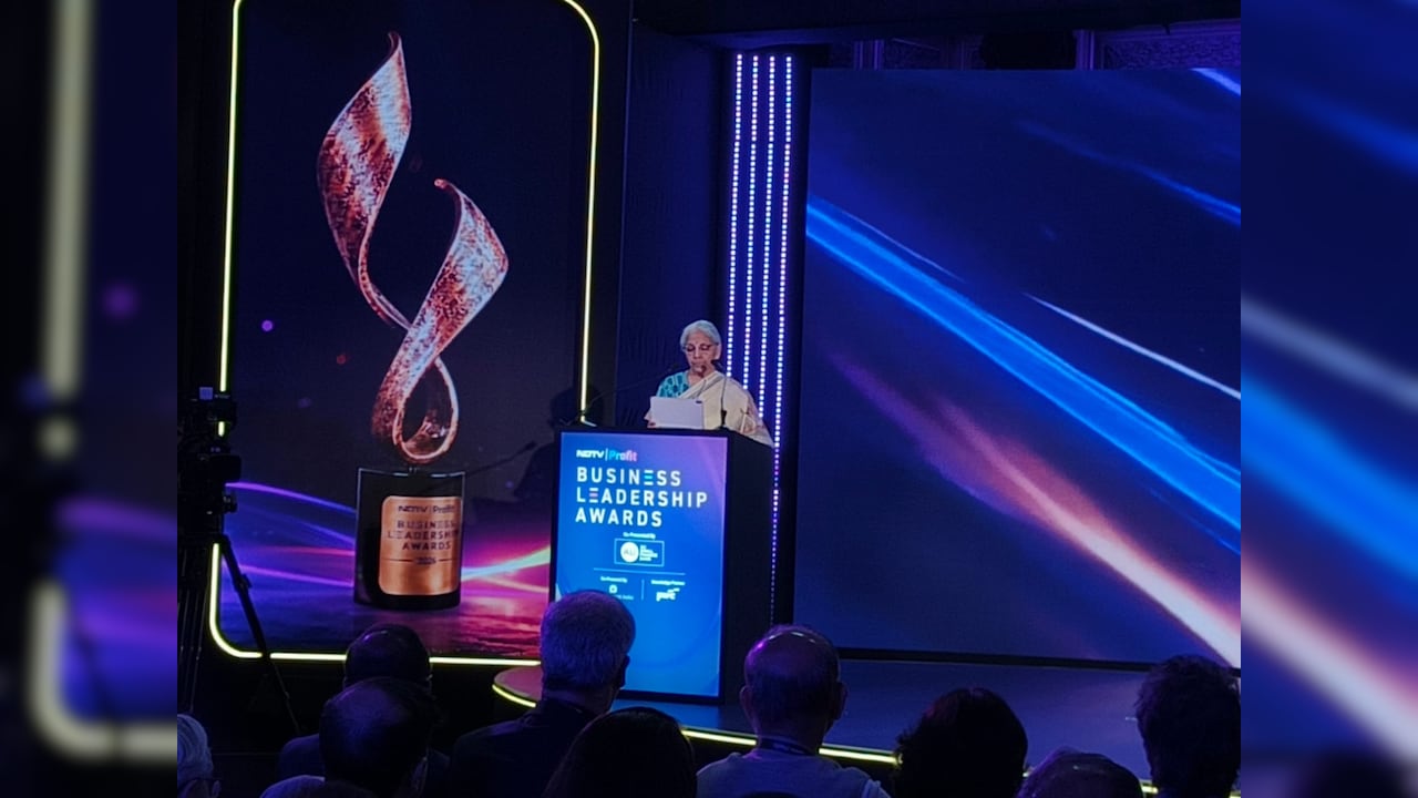 NDTV Profit Business Leadership Awards 2026 Live: Finance Minister Nirmala Sitharaman Begins Keynote Address