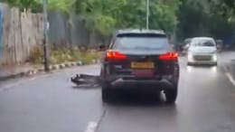 Uber Driver Falls Asleep, Hits A Biker, Drags Him For Half A km Near Mumbai