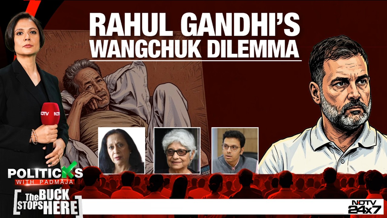 'Rahul Gandhi Shouldn't Join Sonam Wangchuk's Protest': Tavleen Singh
