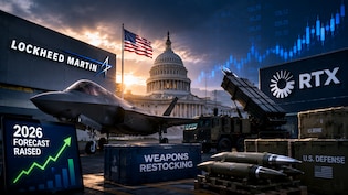 Lockheed Martin, RTX Rally Up To 12% As Pentagon's Hawkish Plans Lift 2026 Guidance