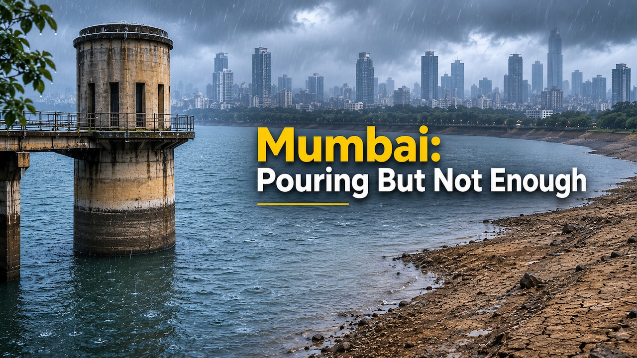 Mumbai's Water Stock At Almost 50% But Way Below Last Year's Reading