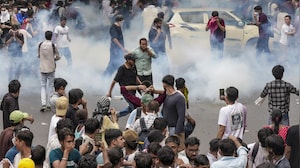 High Drama In Delhi As Protesters Clash With Cops Near Parliament