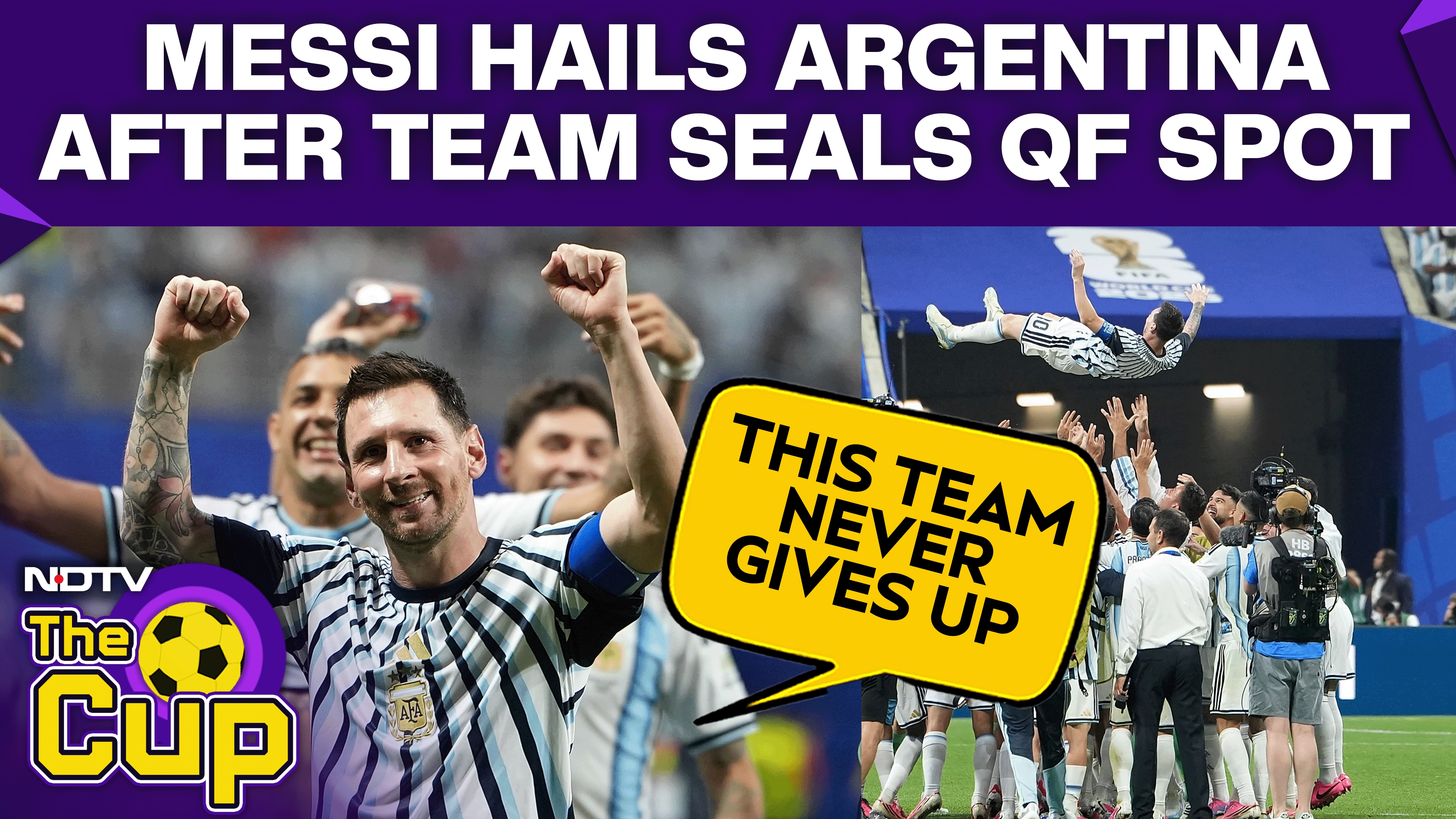 FIFA World Cup 2026 | Messi Hails Argentina After Win Against Egypt, Says We Never Give Up