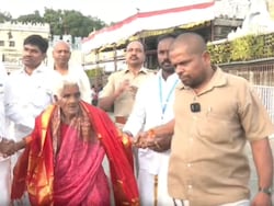 116-Year-Old Devotee Gets VIP Darshan At Tirumala After Viral Walking Video