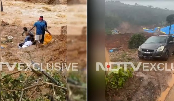 वायनाड भूस्खलन में 5 की मौत, मलबे में दबे लोगों की तलाश जारी; प्रियंका गांधी ने मदद की अपील की