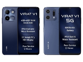 Lava ने लॉन्च किए 6000mAh बैटरी वाले Virat V1 5G और Virat V1 बजट फोन, कीमत ₹12 हजार से कम