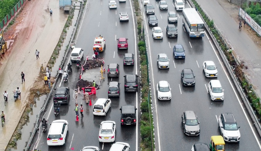 The Paradox Of Millennium City: Gurugram Waterlogged And Gridlocked