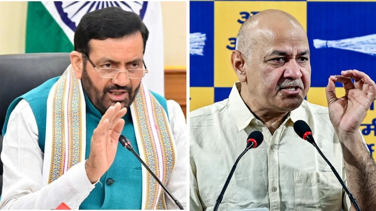 Punjab vs Haryana Over Paper Leaks, Nayab Saini-Manish Sisodia Trade Barbs
