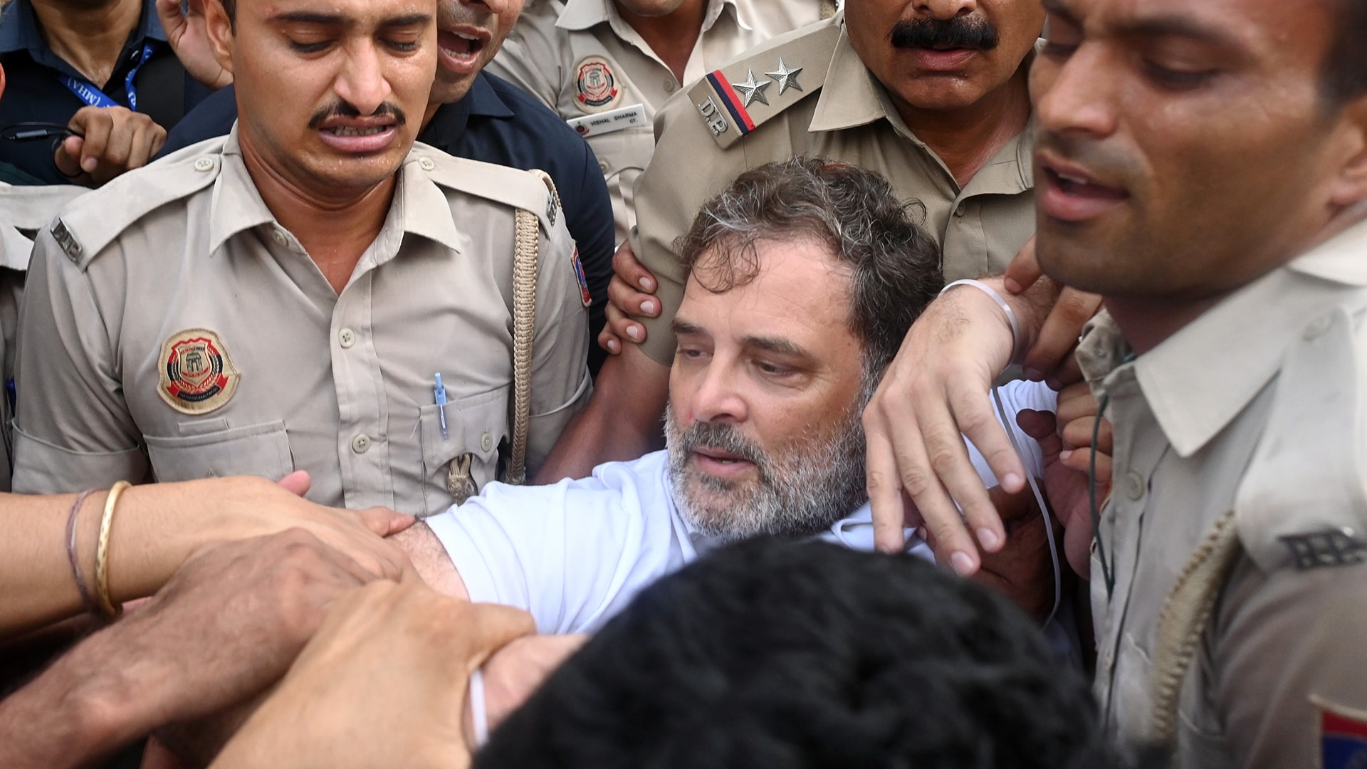 NEET Protest Turns Political: Rahul Gandhi Detained, Centre Alleges 'Changed Demands'