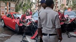 Hyderabad: Speeding Ferrari Rams Into Apartment Building, Probe Underway