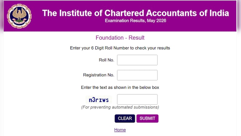 CA Foundation Result May 2026 OUT @icai.org; Check Direct Link And AIR List