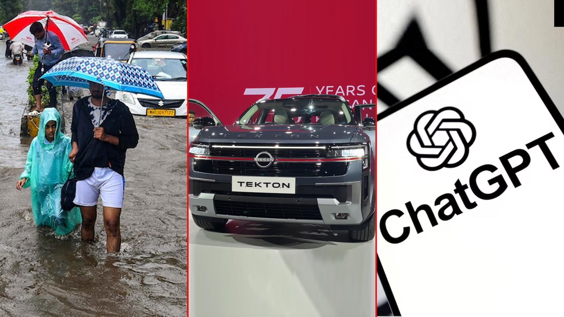 AI Beats Mumbai Rains, Nissan Tekton First Look, ChatGPT Work, BYD DM-i & GTA VI | Tech360