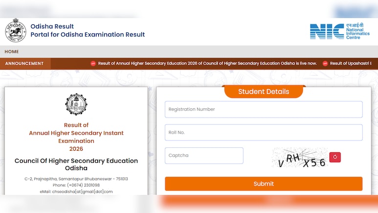 Odisha CHSE Supplementary Result 2026 OUT: Check Direct Link To Check Plus Two Instant Results