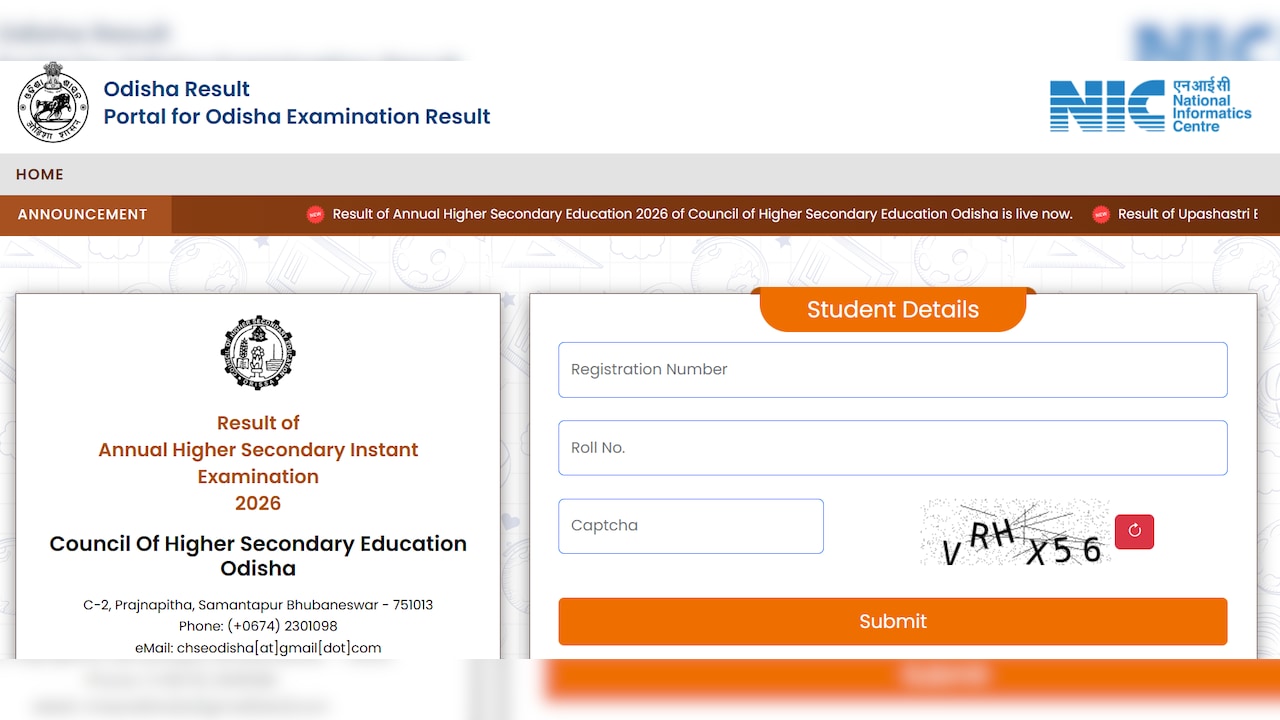 Odisha CHSE Supplementary Result 2026 OUT: Check Direct Link To Check Plus Two Instant Results