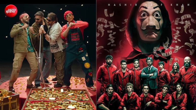 Money Heist का गाना कॉपी कर बैठी अजय देवगन की फिल्म 'धमाल 4', देख लोग बोले- ये सब क्या देखना पड़ रहा है
