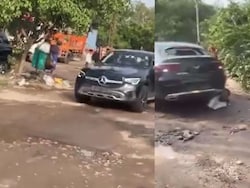 On Camera, Mercedes Runs Over Man In Chandigarh. He Walks Seconds Later