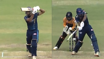 Watch: Rahul Dravid's Son Samit Lights Up T20 League With 360-Degree Batting