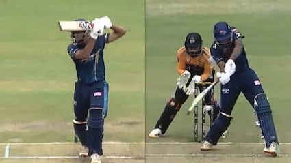 Watch: Rahul Dravid's Son Samit Lights Up T20 League With 360-Degree Batting