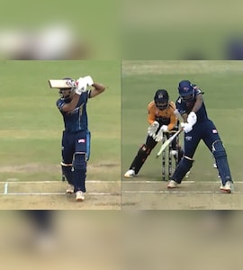 Watch: Rahul Dravids Son Samit Lights Up T20 League With 360-Degree Batting