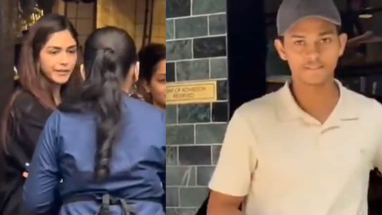 Is Mrunal Thakur Dating Yashasvi Jaiswal? Viral Video From Mumbai Sparks Buzz