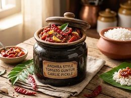 The Secret To Andhra's Bold Flavours? This Guntur Tomato Pickle Recipe