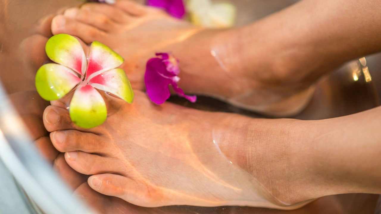 You are not soaking your feet for enough time You are not soaking your feet for enough time