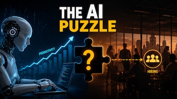 AI Is Boosting Productivity. So Why Aren't India's Biggest IT Firms Cutting More Jobs?