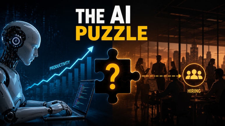 AI Is Boosting Productivity. So Why Aren't India's Biggest IT Firms Cutting More Jobs?