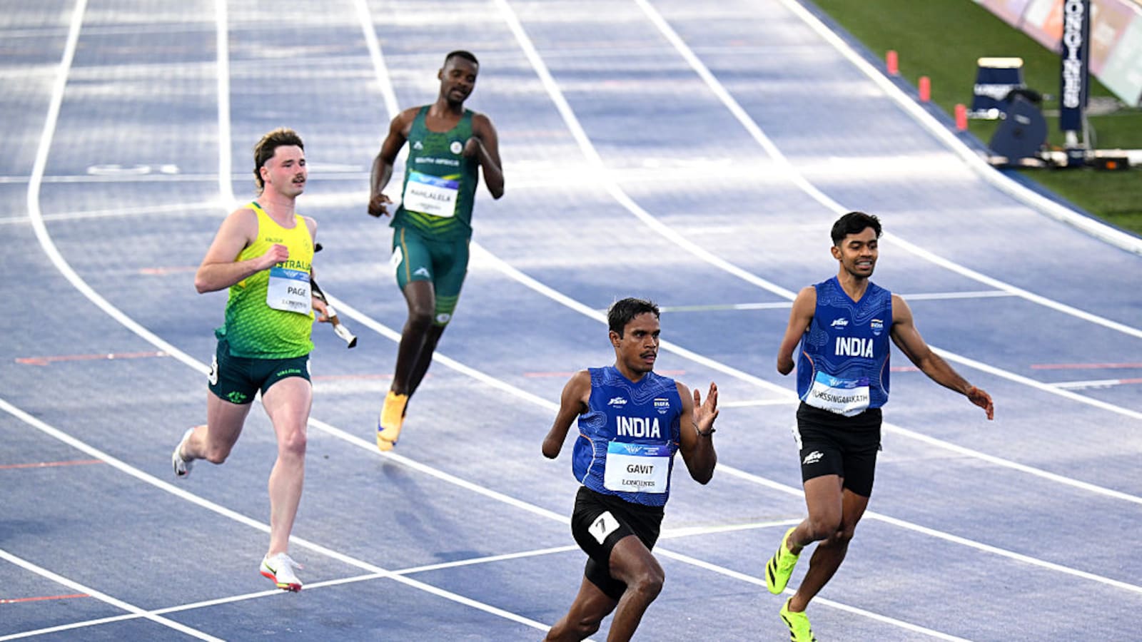 Watch: How India Secured Historic 1-2 In Mens 100m T47 Event At CWG 2026