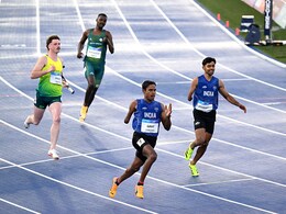 Watch: How India Secured Historic 1-2 In Men's 100m T47 Event At CWG 2026