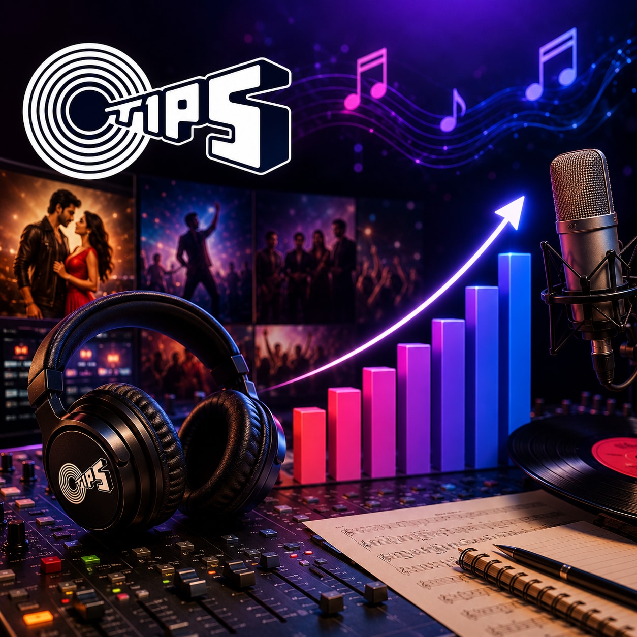 Tips Music Q1 Result: Revenue Jumps 21% YoY, But Profit Slips; Buyback Decision On August