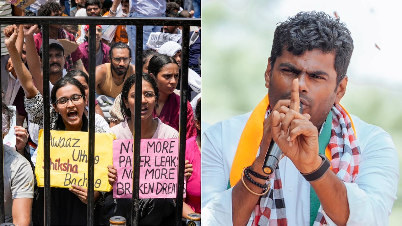 "NEET Paper Leaked Thrice In 5 Years, Yet No Accountability": K Annamalai
