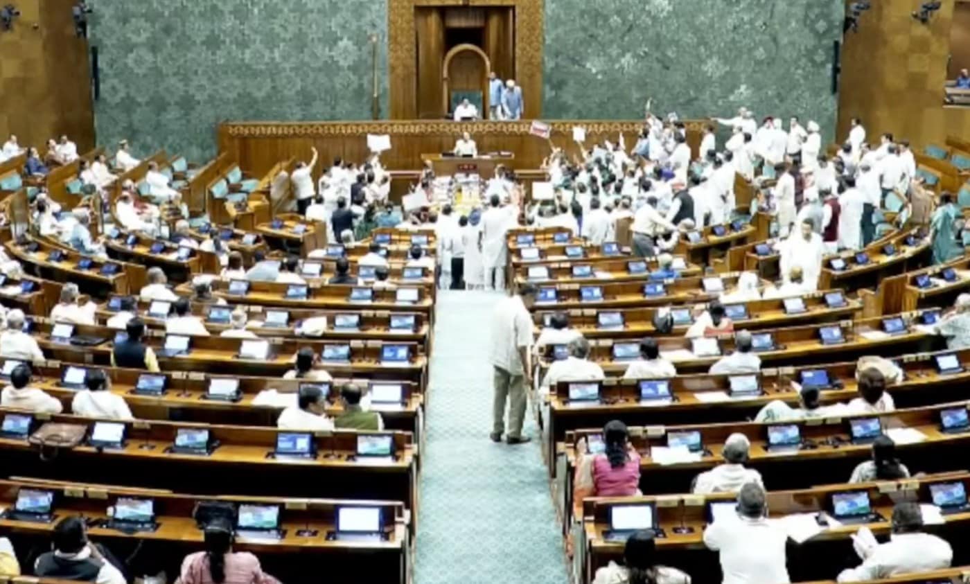 Parliament Monsoon Session Opens With Sloganeering, Chaos, Adjournments
