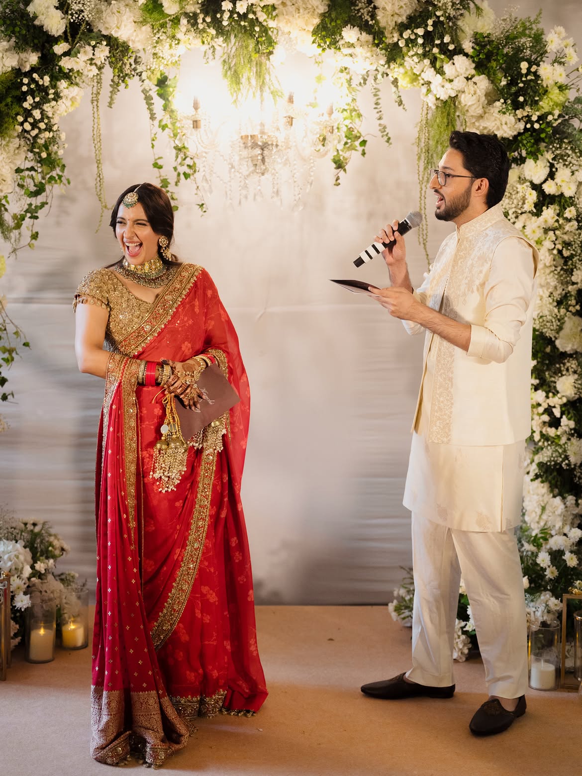 Akansha Ranjan marries Sharan Sharma; first photos released