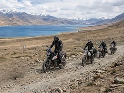 12 Bikers Fined Rs 1.2 Lakh For Off-Roading Near Tso Moriri In Ladakh