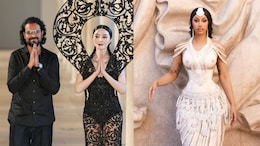 'God Is A Woman' In Rahul Mishra's 'Devi' Couture At Paris Haute Couture Week