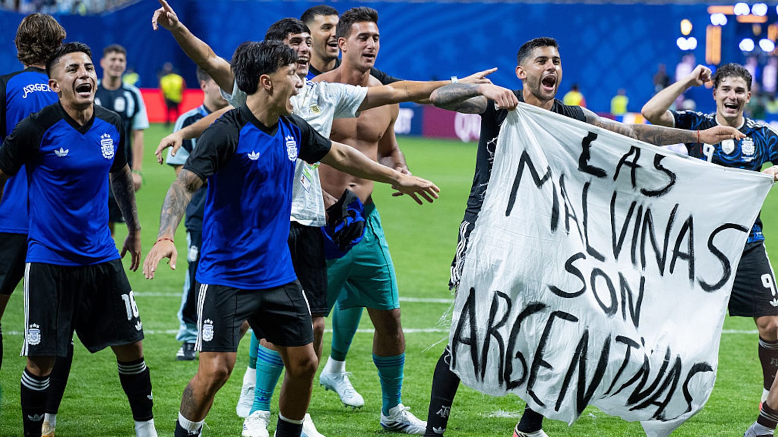 Argentinas Falkland Islands Banner After World Cup Semifinal Win Sparks Row, FIFA Sanction Likely