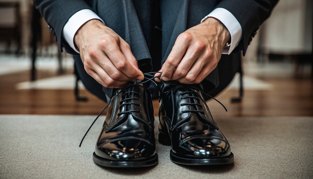 Save your feet and your first impression by breaking in new stiff dress shoes.