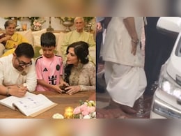 Aamir Khan's Heavy Anklet Became The Standout Detail Of His Wedding Outfit