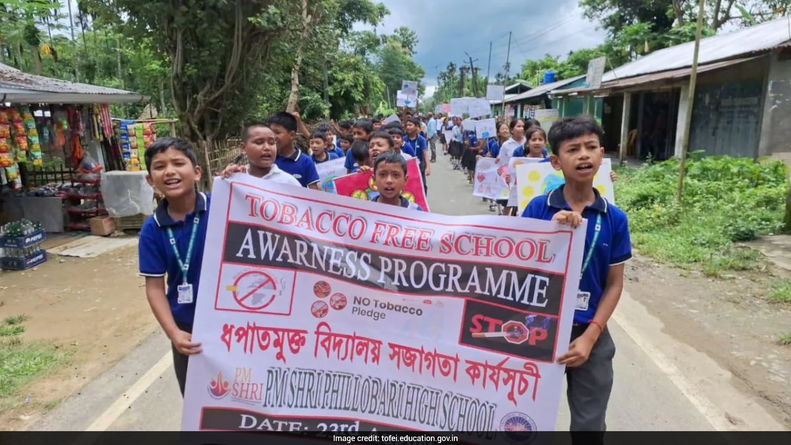 Education Ministry Launches Nationwide Tobacco-Free School Rally