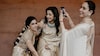 Tamannaah Turns Photographer For Trisha At Kushboo Sundar's Daughter's Wedding