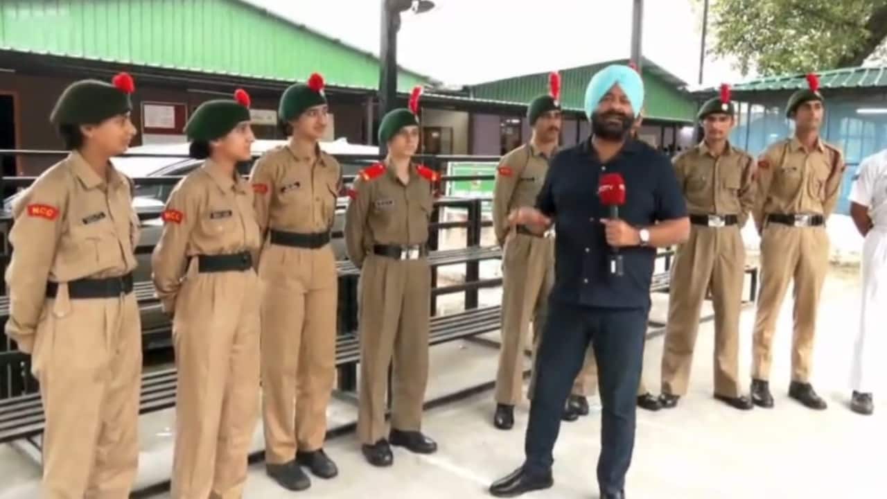 In Kashmir, Students Joining Cadet Corps In Growing Numbers
